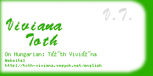 viviana toth business card